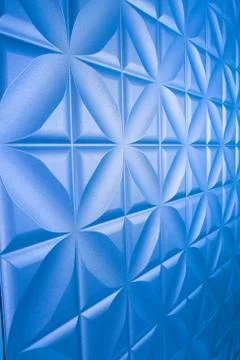 Blue leather with texture structure Stock Photos