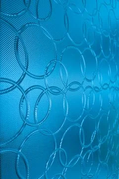Blue leather with texture structure Stock Photos