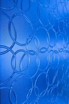 Blue leather with texture structure Stock Photos