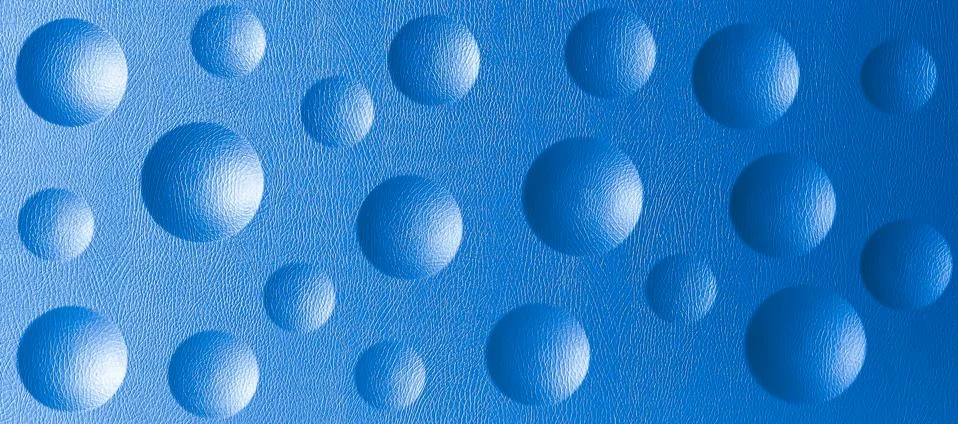 Blue leather with texture structure Stock Photos
