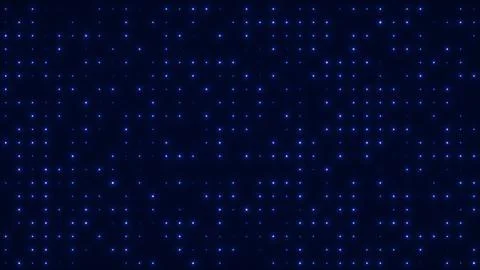 Blue LED Grid Stock Illustration