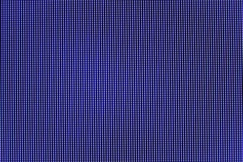 Blue LED screen pixel texture macro view with subtle wave moire pattern opt.. Stockillustratie