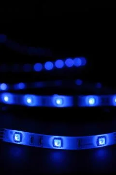 Blue leds Stock Photos