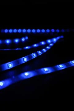 Blue leds Stock Photos
