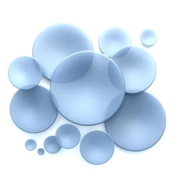 Blue lenses Stock Illustration