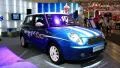 Blue Lifan 320 at yearly automotive-show SIA 2012 in Kiev, Ukraine HD Footage