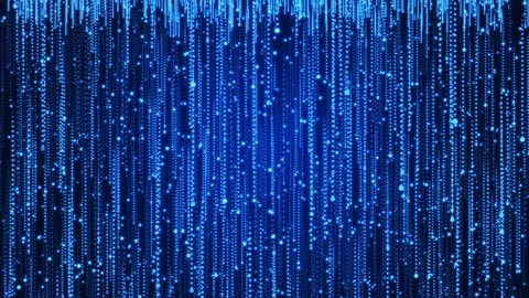 Blue Light and stripes moving fast dark background. Abstract Technology Stock Footage 180773019