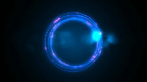Blue light animation effect for background.Loop-able Stock Footage 12537453