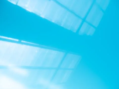 Blue Light Background Abstract Overlay Summer Sun Shadow Leaf White Stock Photos