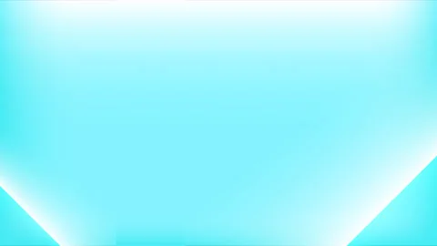 Blue Light Background with Two Triangels Lines. 4k Animation Stock Footage 283617275