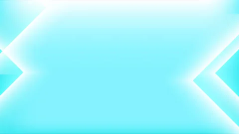 Blue Light Background with Two Triangels Lines. 4k Animation Stock Footage 283617525
