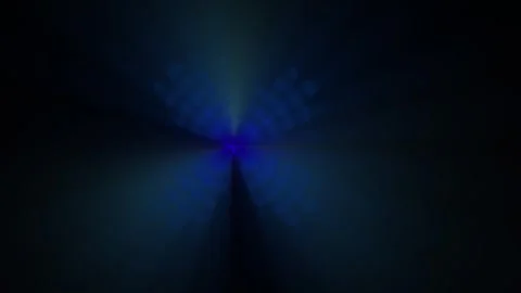 Blue light beam on dark background. Stock Footage 337499842