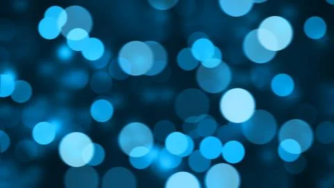 Blue light - Bokeh abstract light background.blurred Stock Illustration