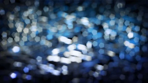 Blue Light Bokeh Background Stock Footage 70973951