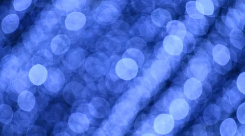 Blue Light Bokeh Of LED Lamp (Loop) Видео 36653956