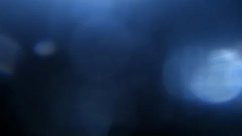 Blue Light bokehs and Light Leaks Stock-Footage 275331173