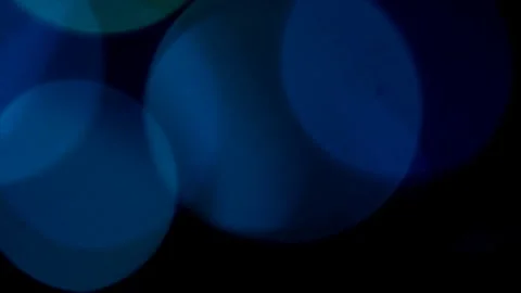 Blue light bokehs Stock Footage 275331160