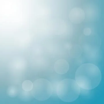 Blue light dots on  background space Vector bokeh effect Illustrazione stock