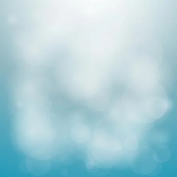 Blue light dots on  background space Vector bokeh effect Stock Illustration