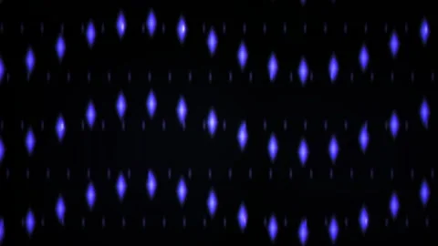 Blue light dots on black background. Stock Footage 334330426