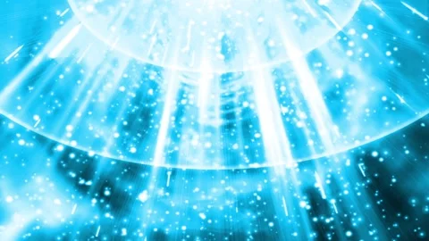 Blue light down animation background Stock Footage 145863639
