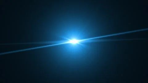 Blue light effect Stock Footage 300471475