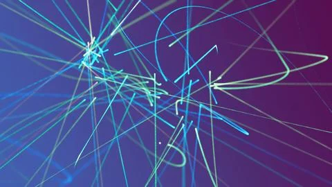 Blue light effect wallpaper Stock Illustration