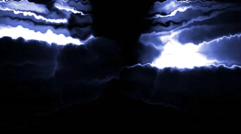 Blue light effects Stock Footage 52673177