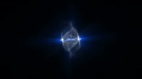 Blue light effects Stockbeeldmateriaal 52705486