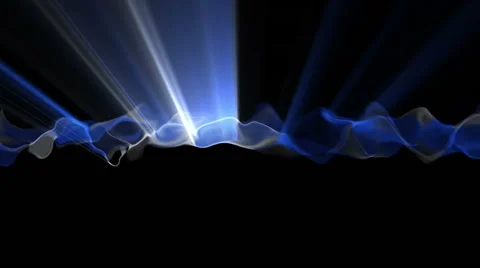 Blue light effects Video stock 53834276