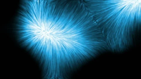 Blue light effects 스톡 동영상 53835792