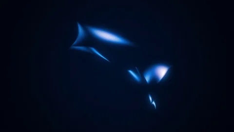 Blue Light Energy Background Stock Footage 73334082