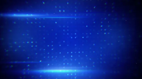 Blue light flares and beaming squares loopable background Stock Footage 36094784