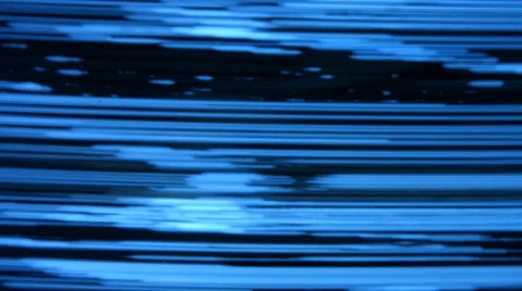 Blue light  glitch distortion  Stock Footage 62650009