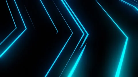 Blue light with glowing look like stardust or Meteor and stripes moving fast  Stock Footage 162077820