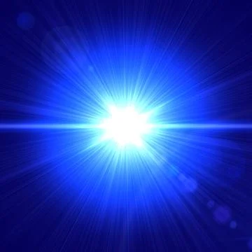 Blue light Stock Illustration