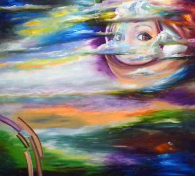 Blue Light Illustrazione stock