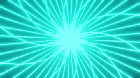 Blue light kaleidoscope VJ loop background 4K Stock Footage 213058545