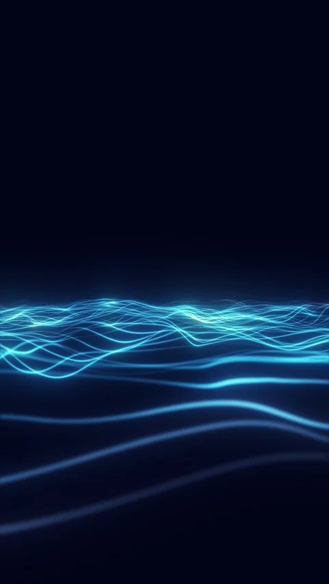 Blue Light Layers Stock Footage 312078099