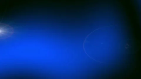 Blue light leak overlay on black background. a simple light leak to beautify Stock Footage 319769739