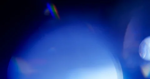 Blue Light Leaks on Black Background. Overlay. Transition. Video Color Filters Stock Footage 121509210