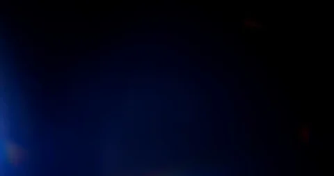 Blue Light Leaks on Black Background. Overlay. Transition. Video Color Filters Stock Footage 121509252