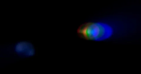 Blue Light Leaks on Black Background. Overlay. Transition. Video Color Filters Stock Footage 121509320