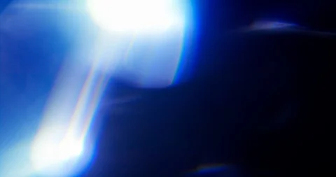 Blue Light Leaks on Black Background. Overlay. Transition. Video Color Filters Stock Footage 121509795