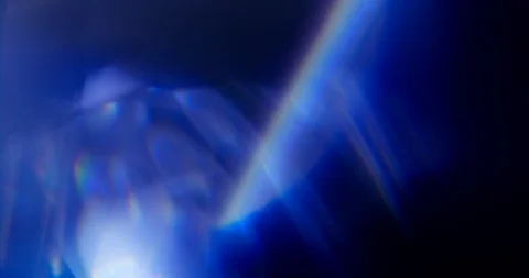 Blue Light Leaks on Black Background. Overlay. Transition. Video Color Filters Stock Footage 121509942