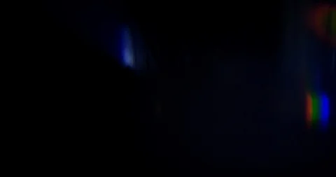 Blue Light Leaks on Black Background. Overlay. Transition. Video Color Filters Stock Footage 121510589