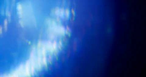 Blue Light Leaks on Black Background. Overlay. Transition. Video Color Filters Stock Footage 121511092