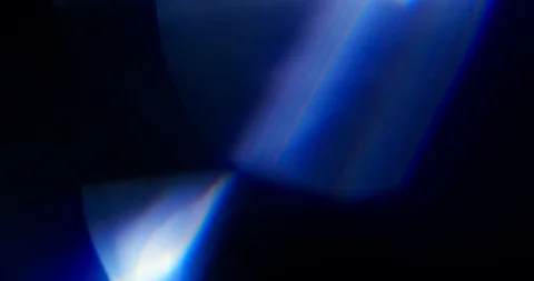 Blue Light Leaks on Black Background. Overlay. Transition. Video Color Filters Stock Footage 121511338
