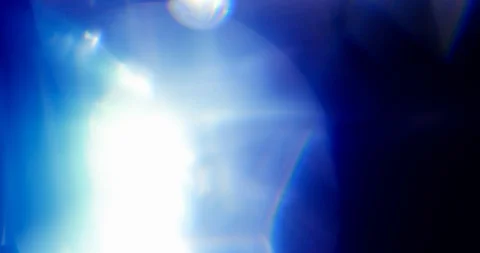 Blue Light Leaks on Black Background. Overlay. Transition. Video Color Filters Stock Footage 121511391