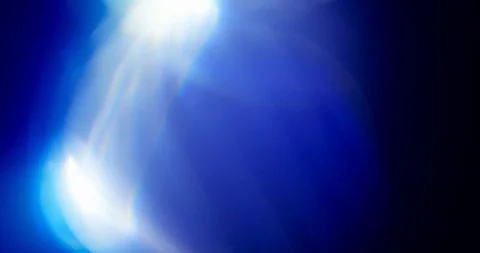 Blue Light Leaks on Black Background. Overlay. Transition. Video Color Filters Stock Footage 121511513